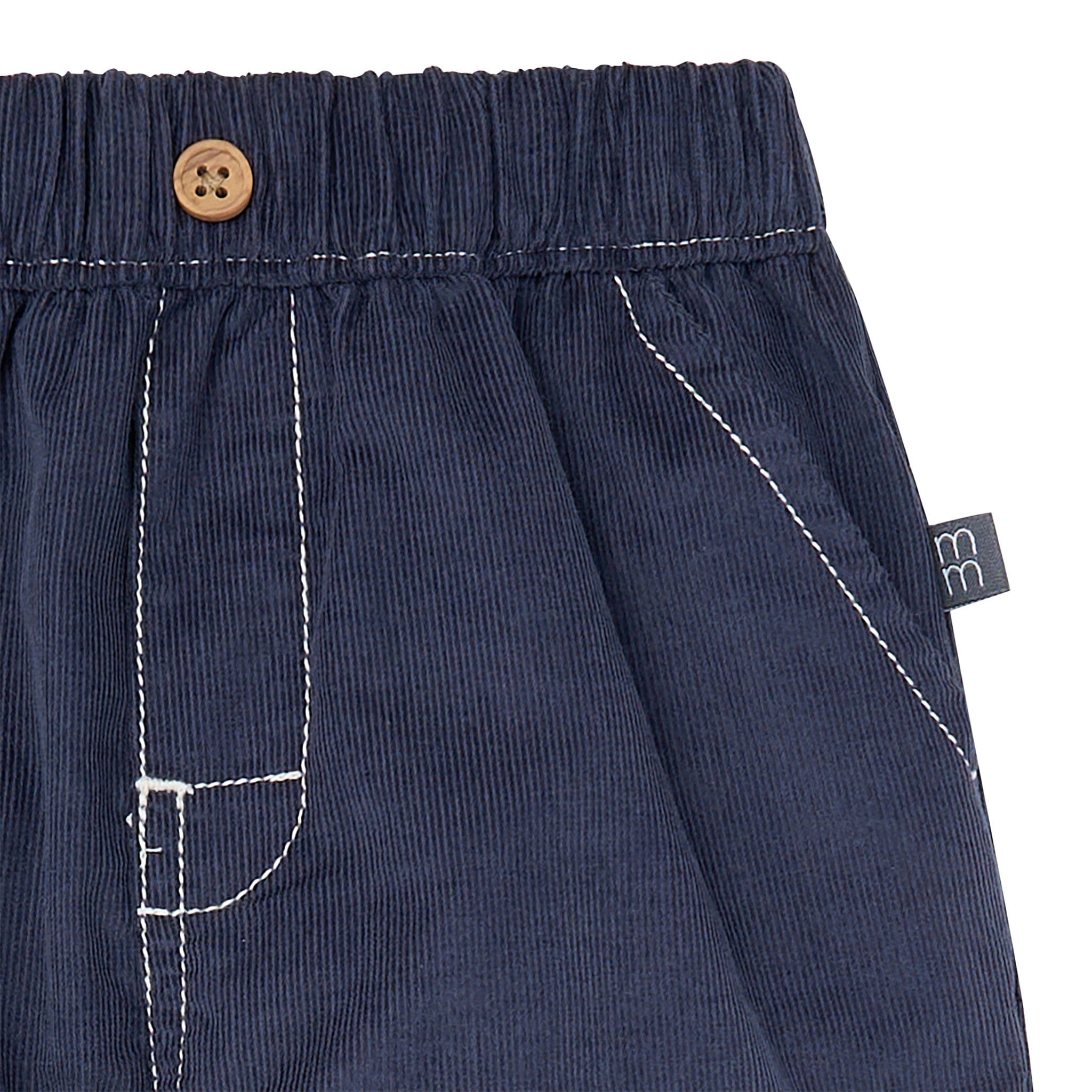 Infant & Toddler Boys Navy Corduroy Pants - Image 2