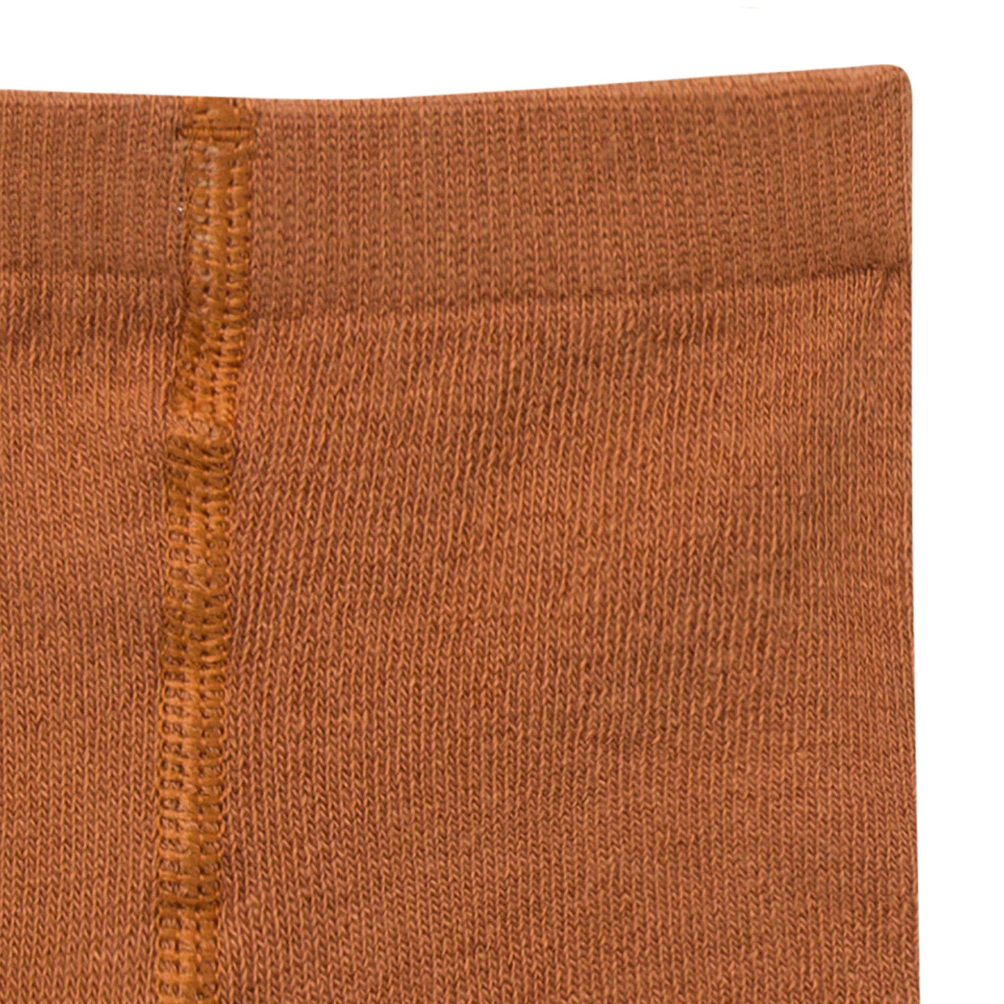 2-Piece Baby Girls Brown Fleur Bubble Romper and Tights - Image 6
