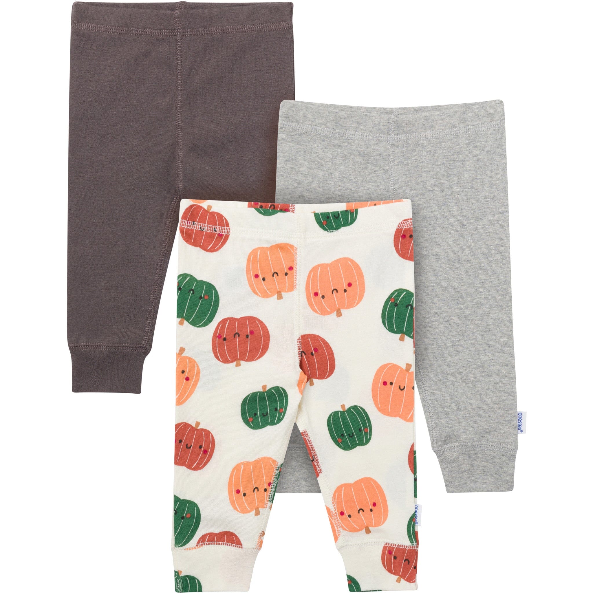 3-Pack Baby Neutral Pumpkins Active Pants
