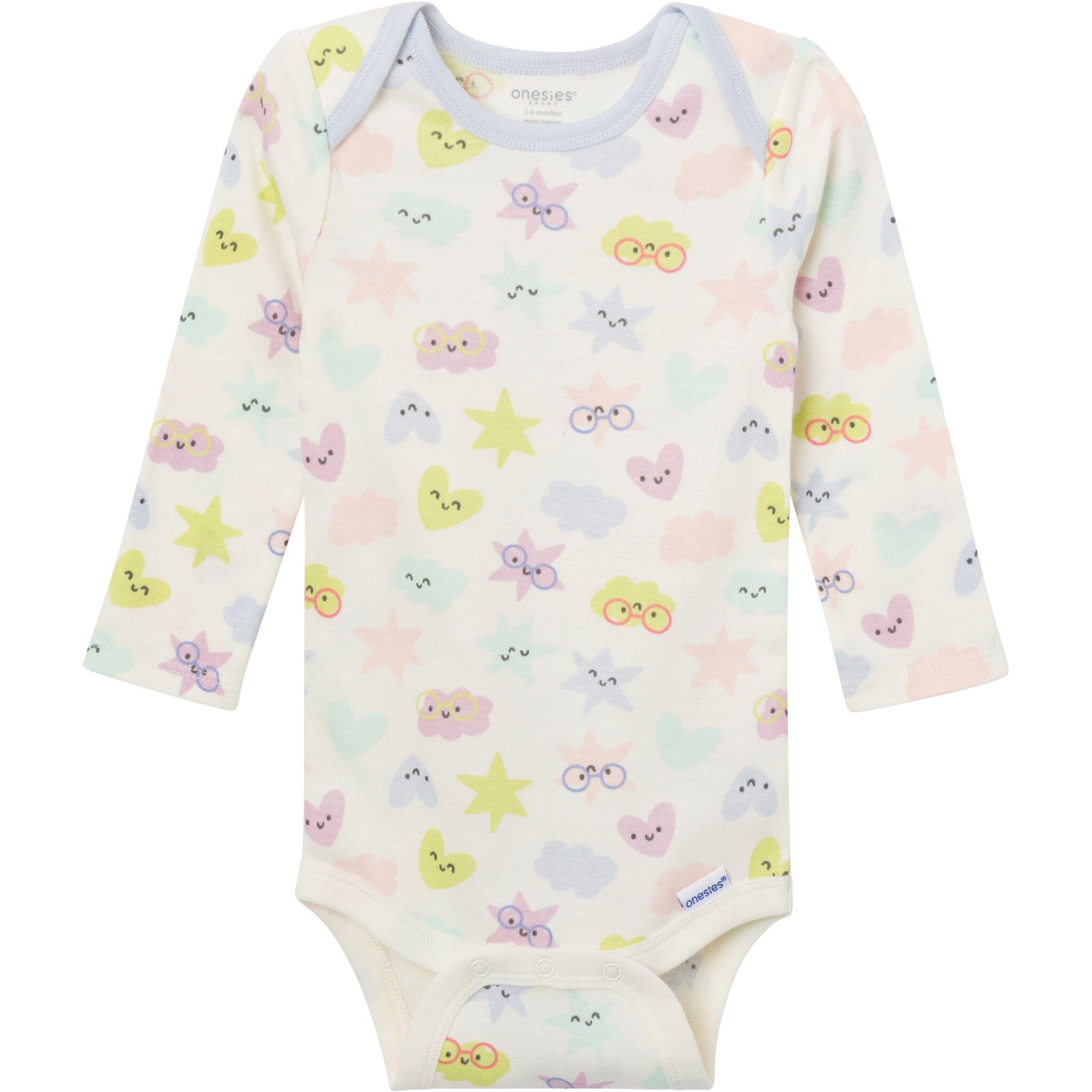 4-Piece Baby Girls Cozy Girl Onesies® Bodysuits and Pants - Image 3
