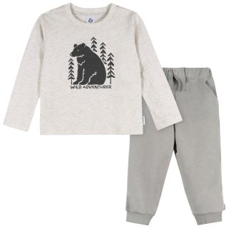 2-Piece Toddler Boys Wild Adventure Top and Jogger Set