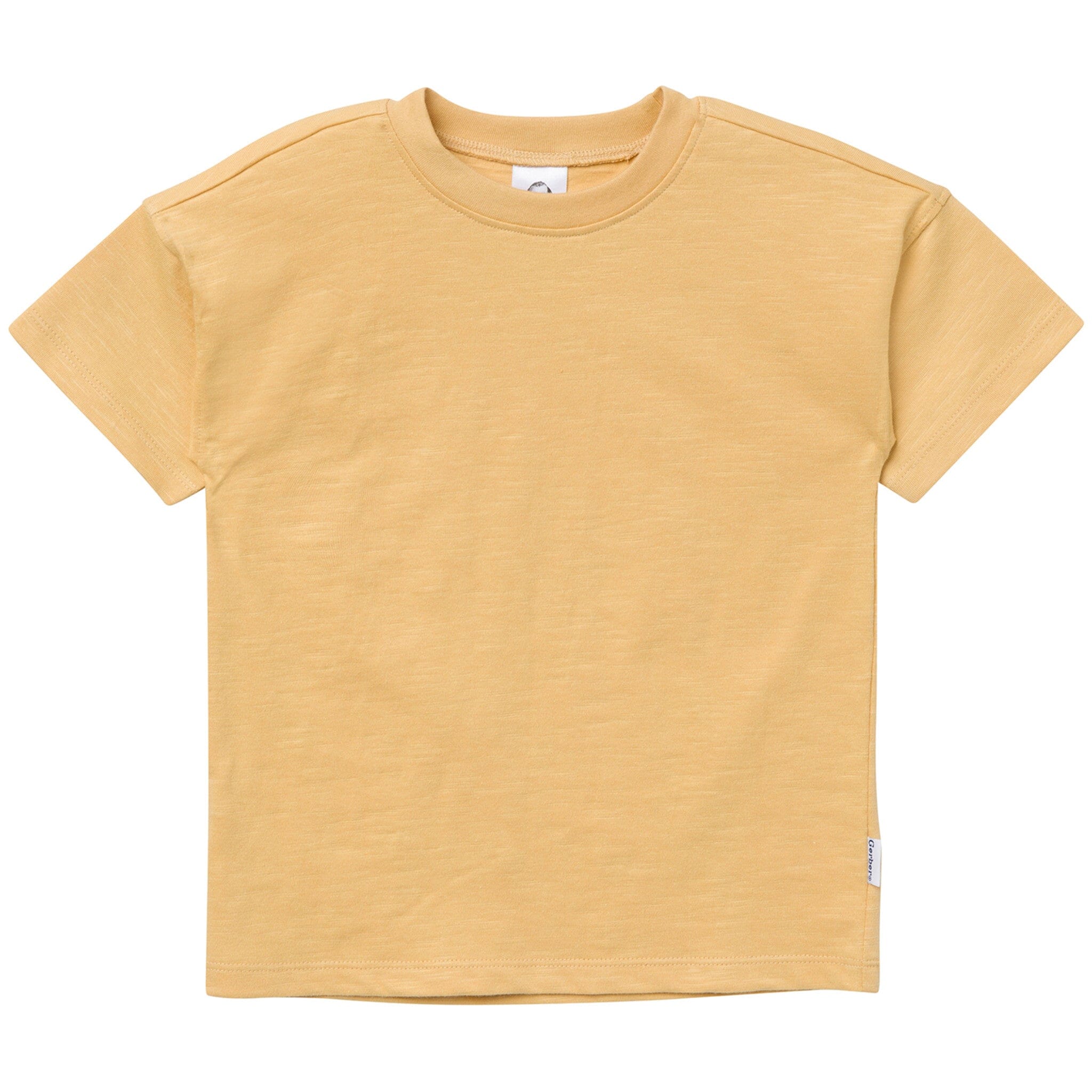 2-Piece Infant & Toddler Neutral Yellow T-Shirt & Jogger Pants Set - Image 2