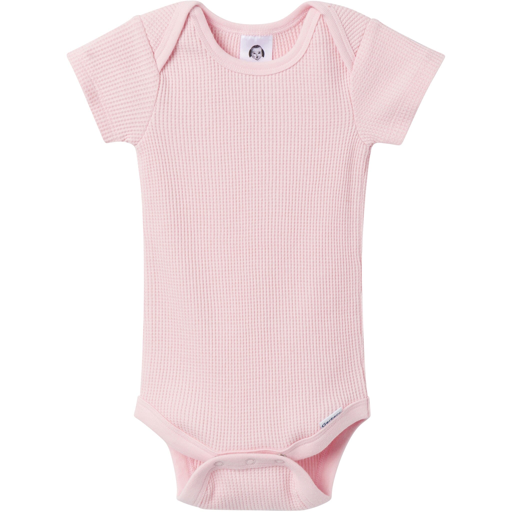 2-Piece Baby Girls Chalk Pink Onesies® Bodysuit and Pants Set - Image 4