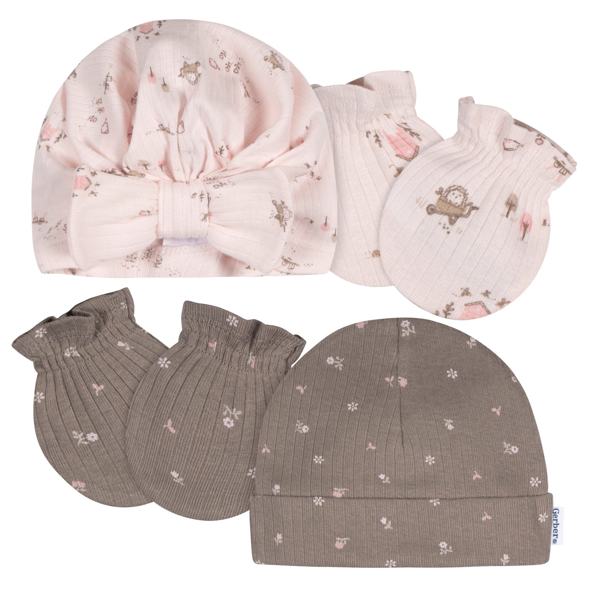 13-Piece Baby Girls Garden Baby Essentials Gift Set - Image 11
