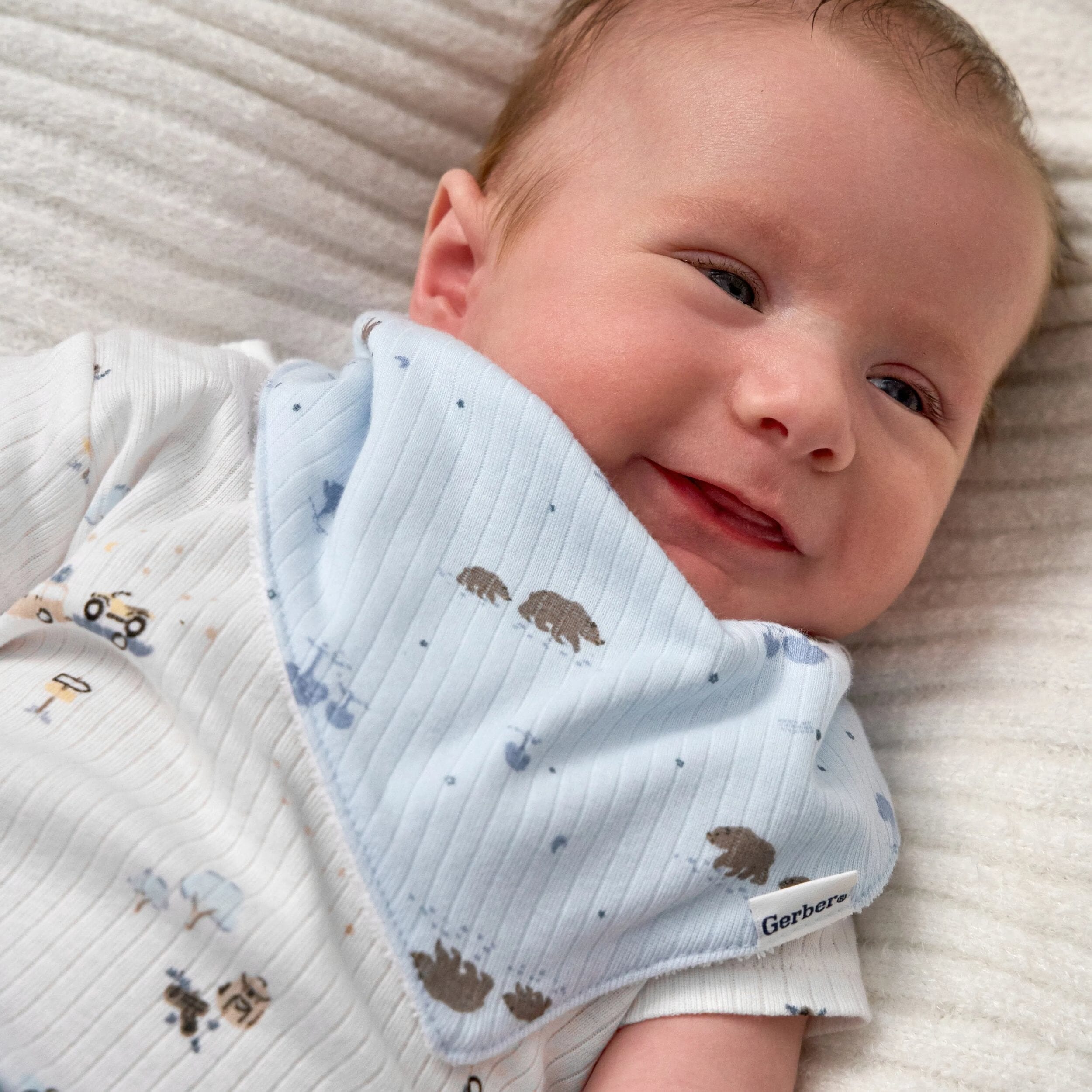 5-Piece Baby Boys Road Trip Bodysuits & Pants Set - Image 3