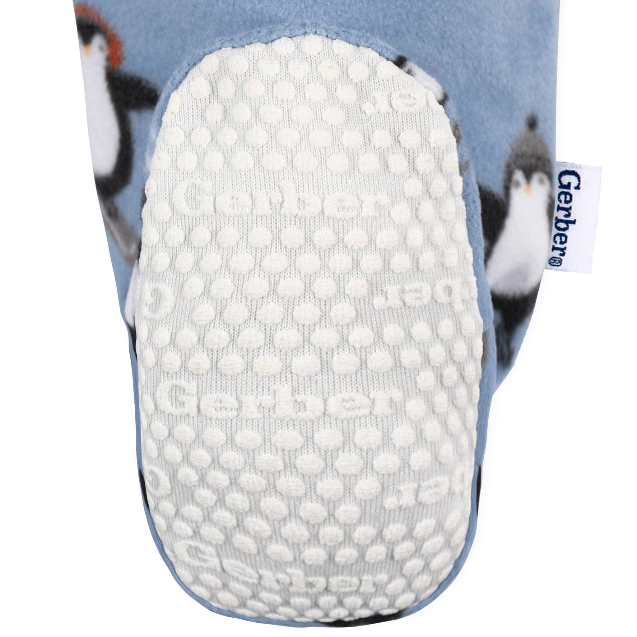 Baby & Toddler Boys Blue Penguins Footed Fleece Pajamas - Image 5