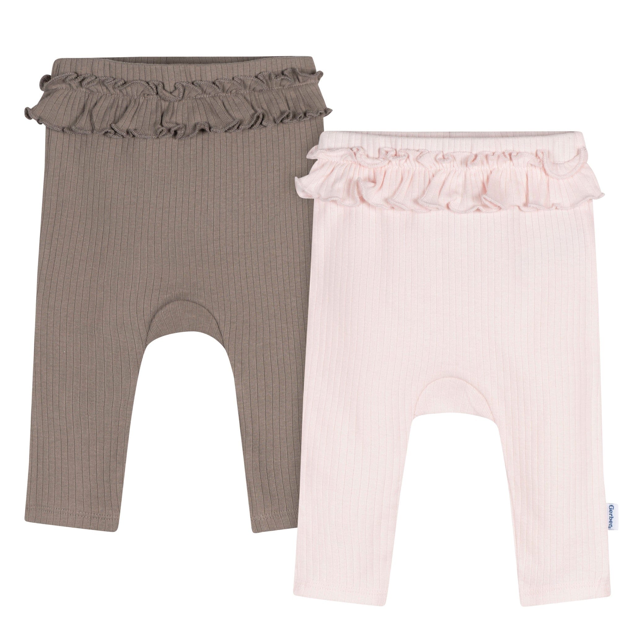 2-Pack Baby Girls Pink Pants