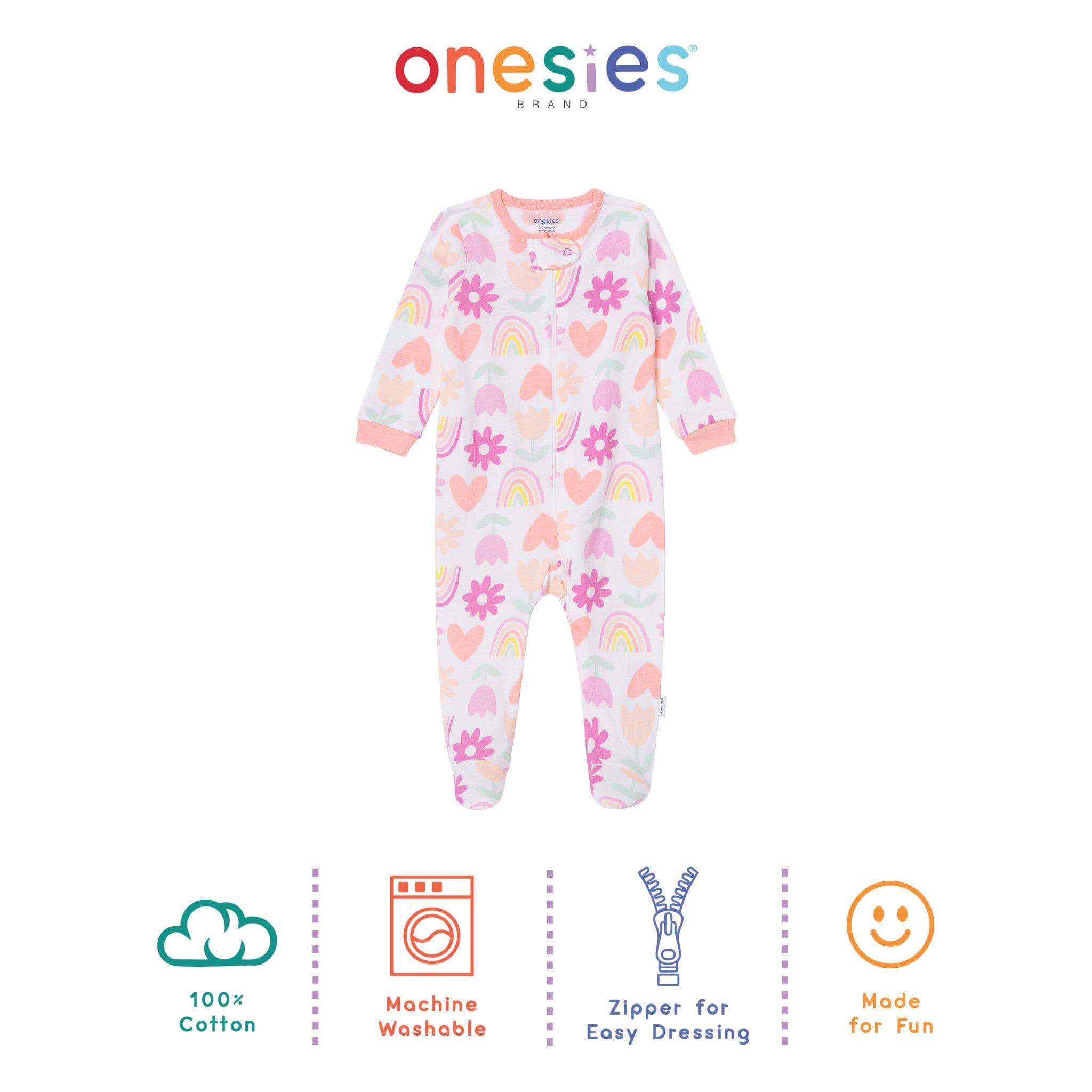25-Piece Baby Girls Rainbow Layette - Image 27