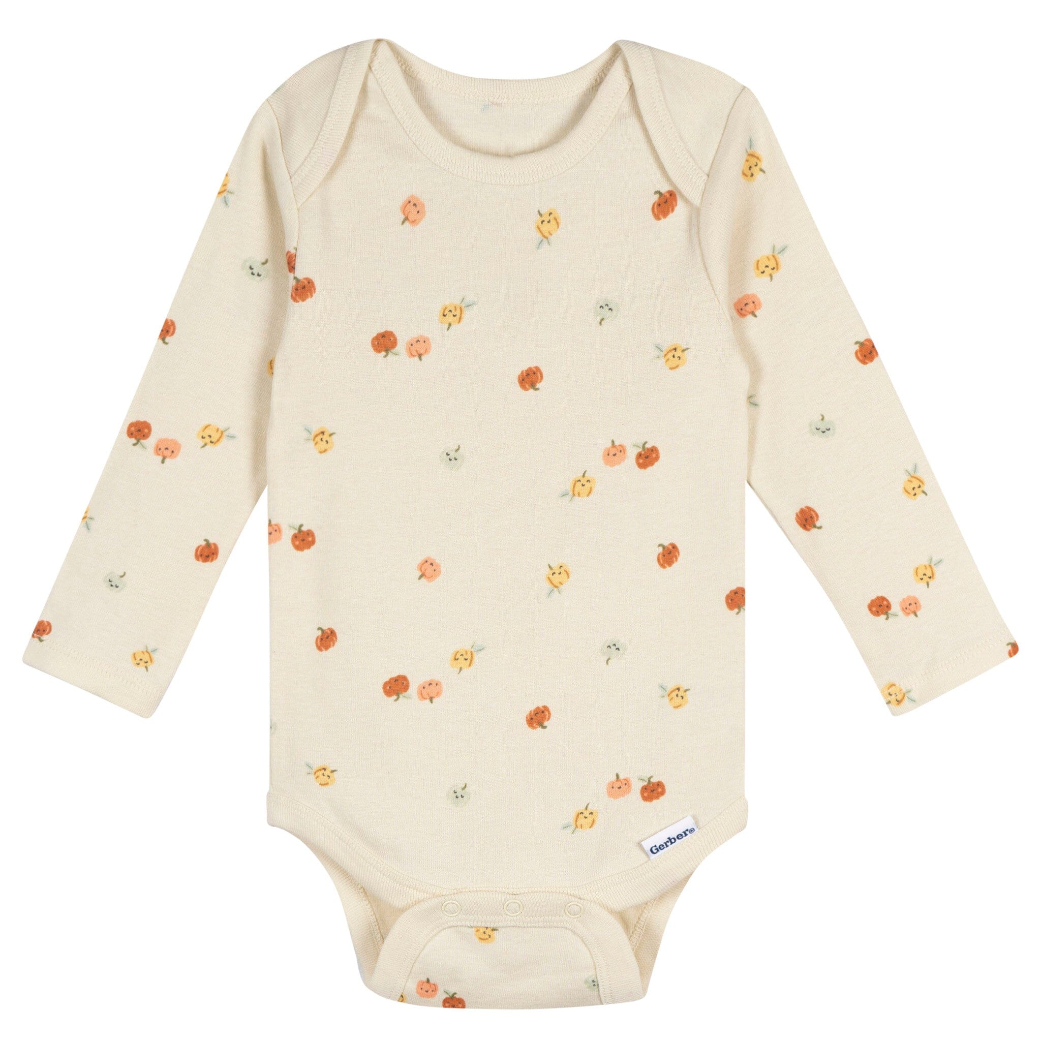 5-Pack Baby Neutral Fall Feels Long Sleeve Bodysuits - Image 7