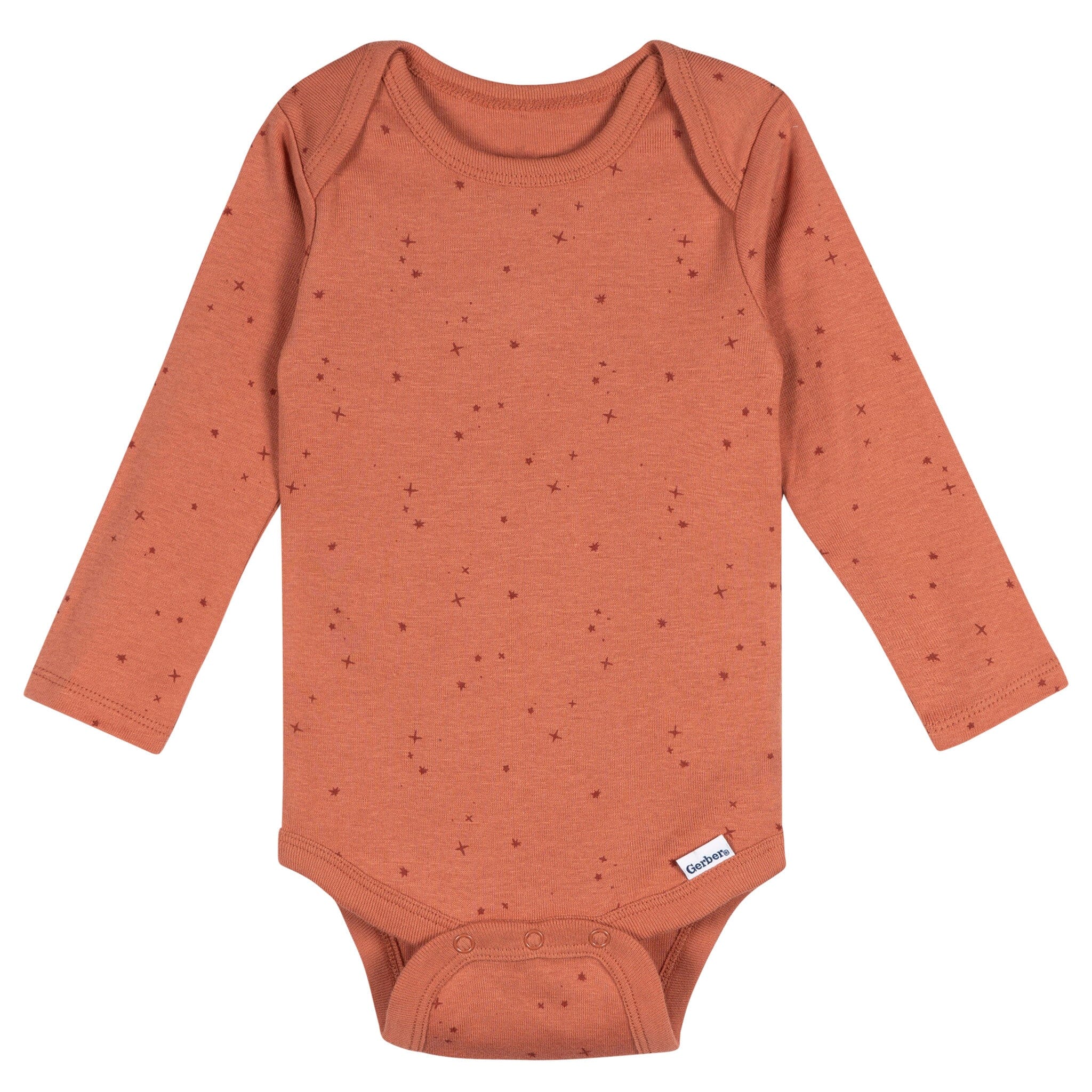 5-Pack Baby Boys Moons Long Sleeve Bodysuits - Image 6