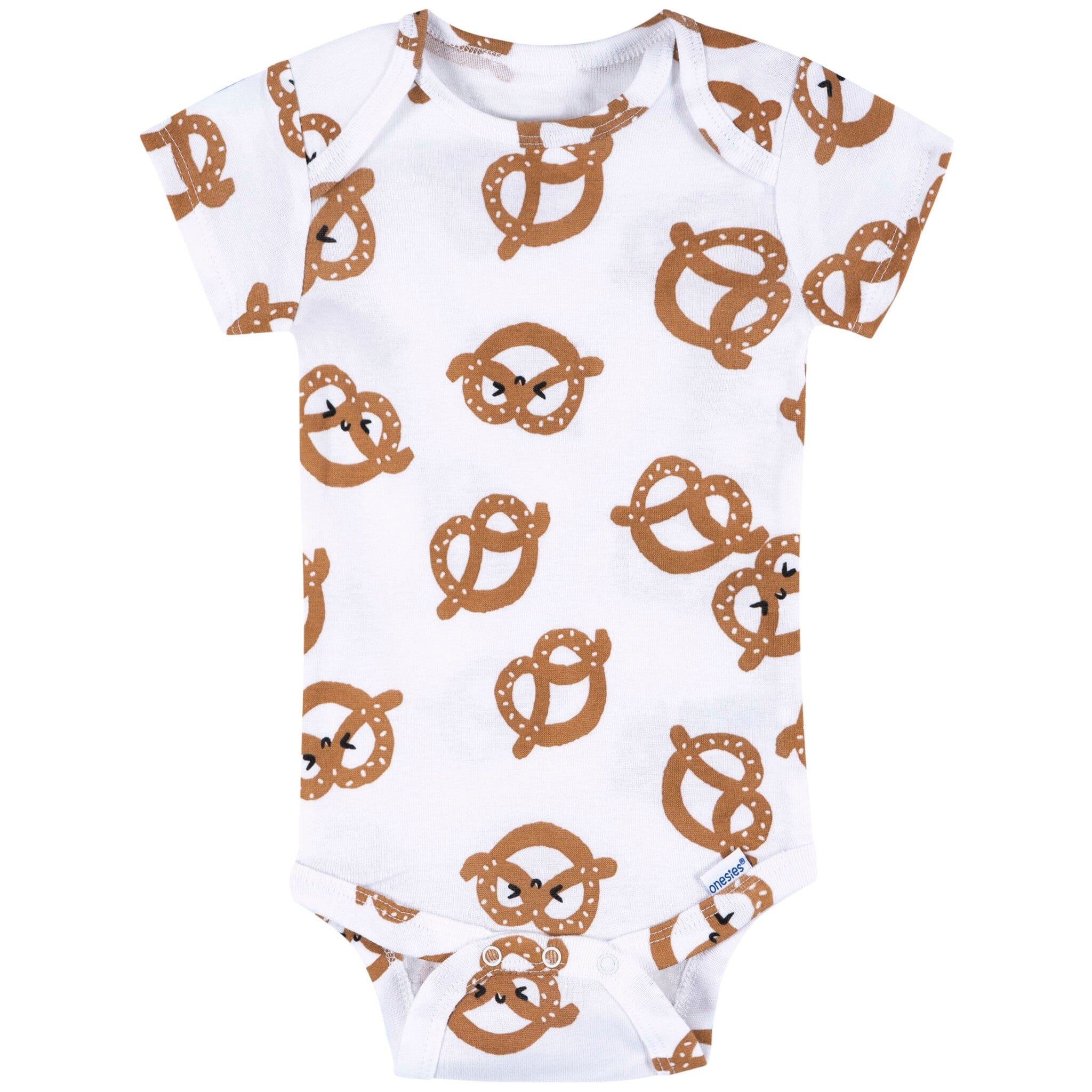 8-Pack Baby Neutral Peeling Good Short Sleeve Onesies® Bodysuits - Image 6