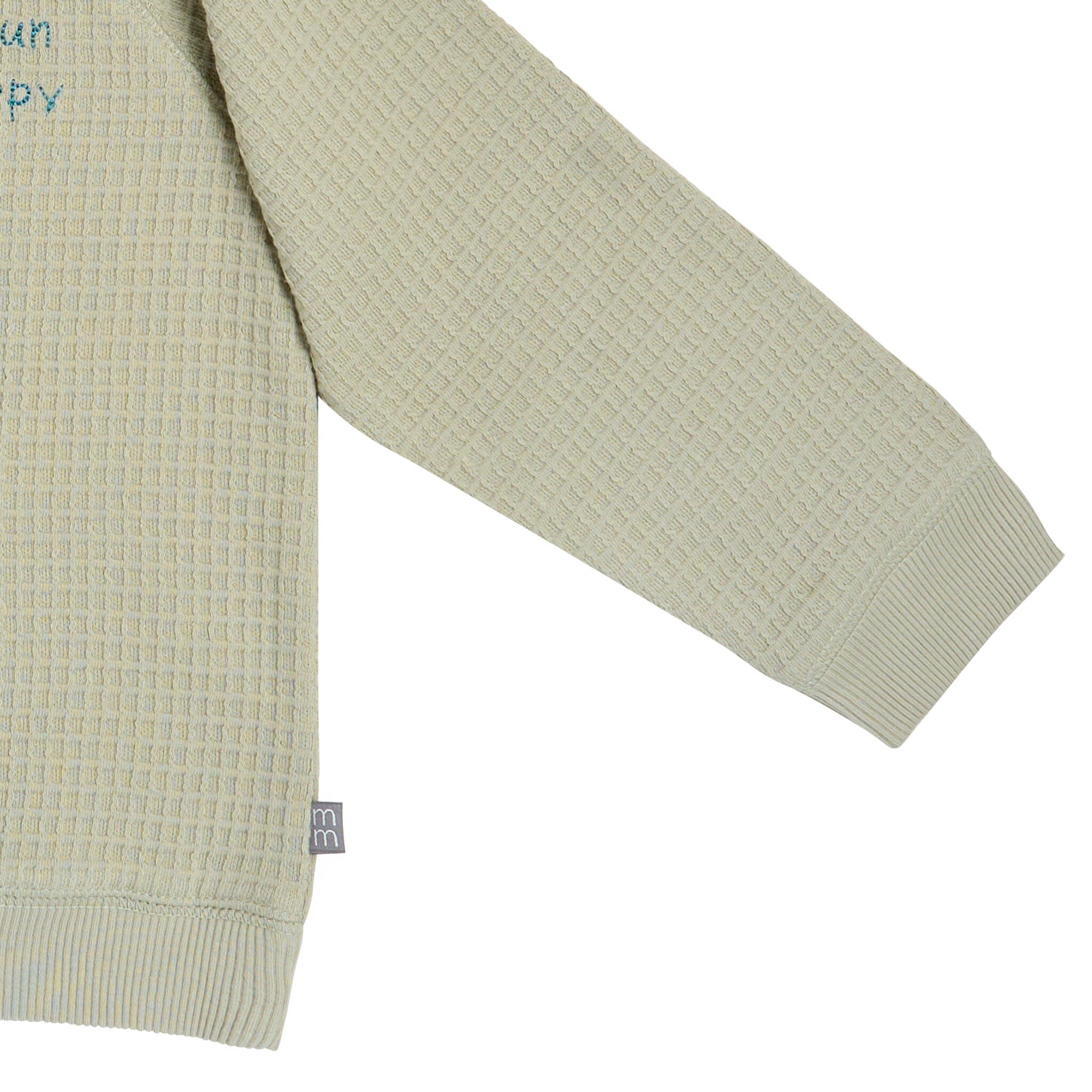 2-Piece Infant & Toddler Boys Light Green Long Sleeve Top and Shorts Set - Image 7