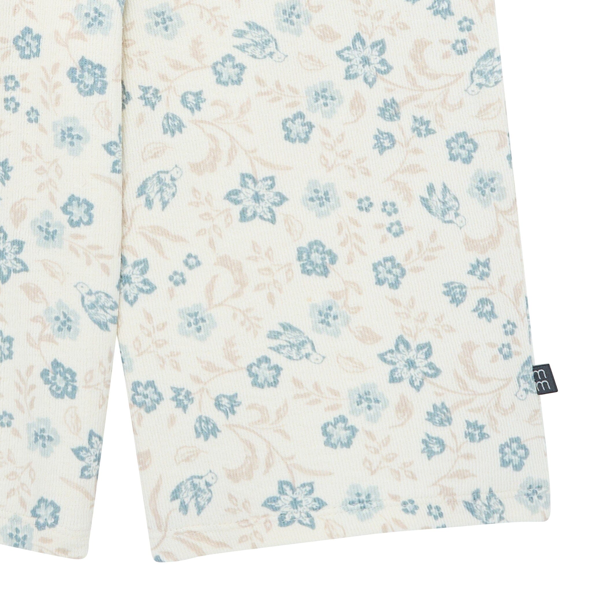 Infant & Toddler Girls Bird Floral Ruffle Wide Leg Romper - Image 4