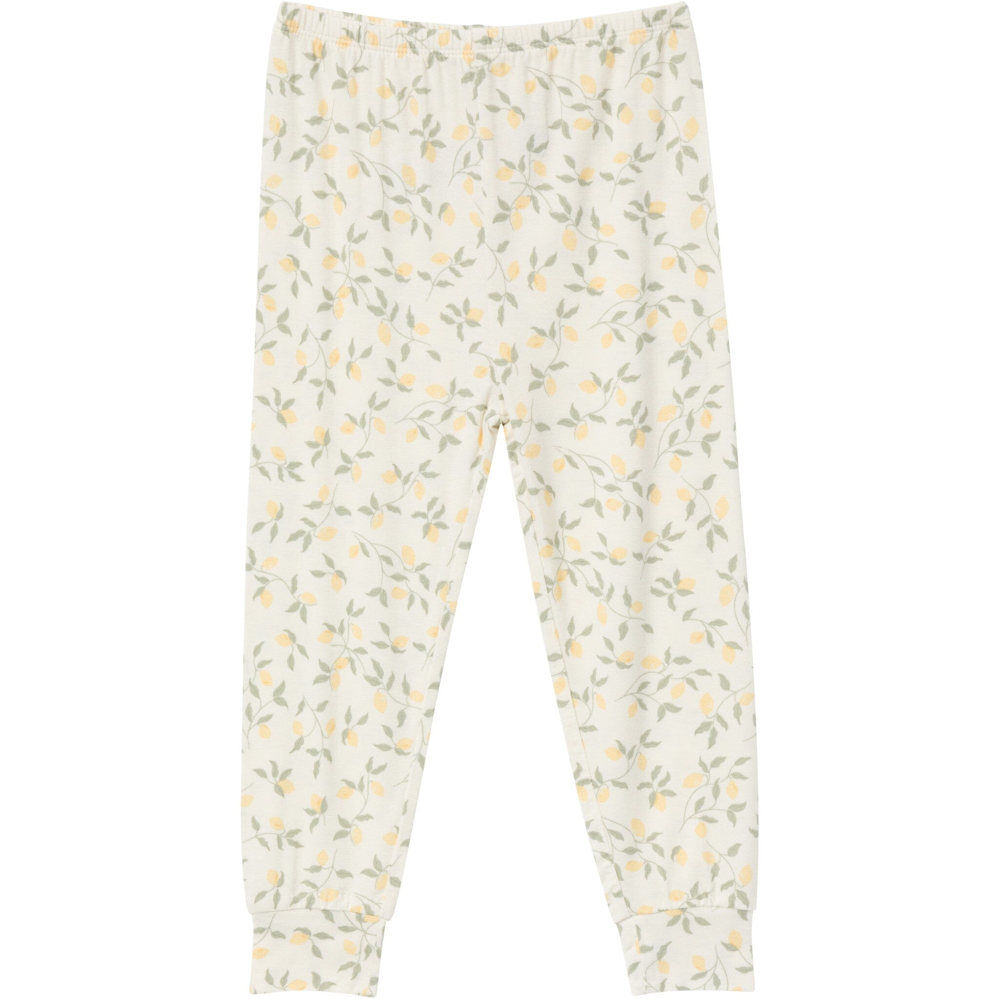 4-Piece Infant & Toddler Girls Lemon Vines Viscose Snug Fitting Pajamas - Image 6