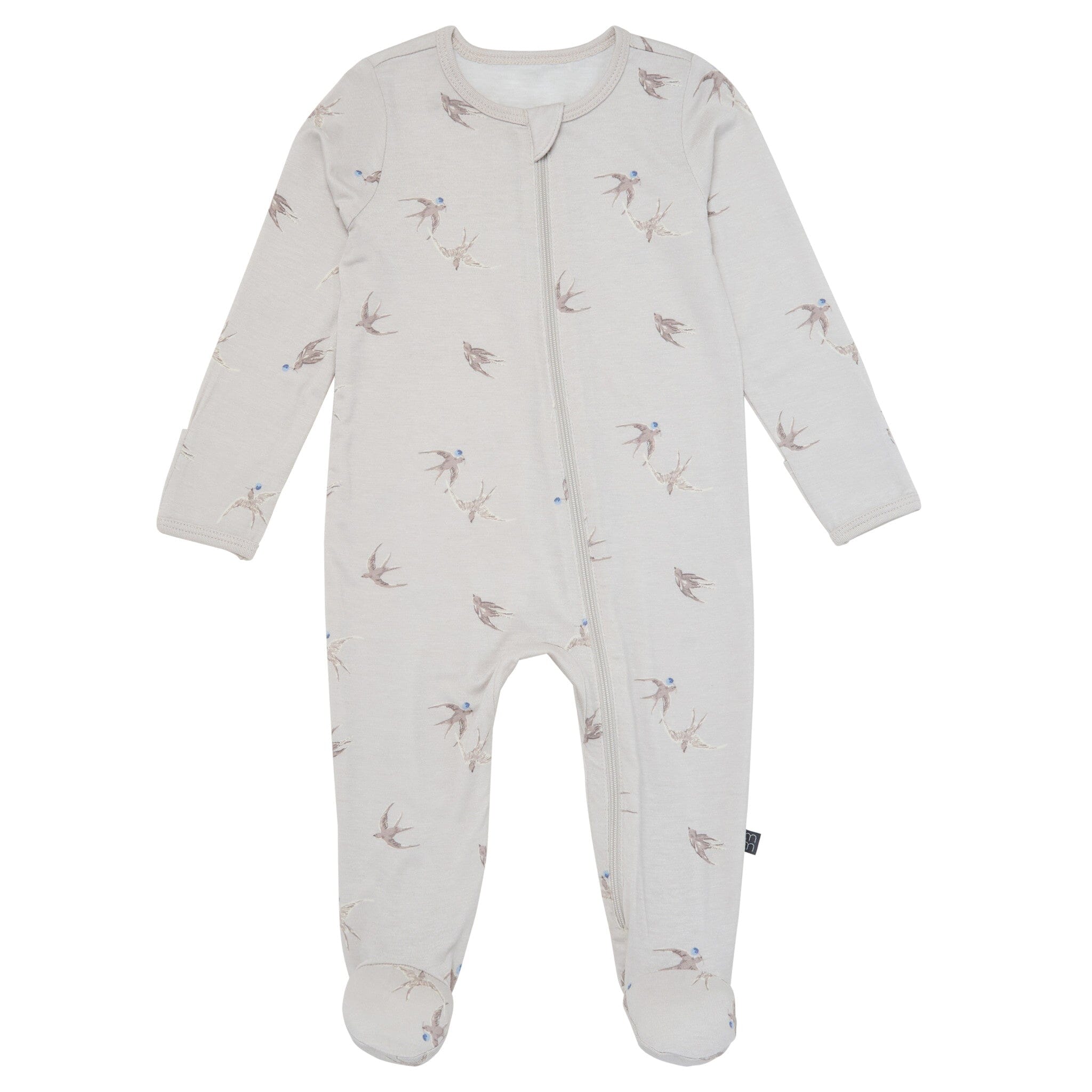 2-Pack Baby Neutral Sparrows Sleep 'N Plays With Mitten Cuffs - Image 2