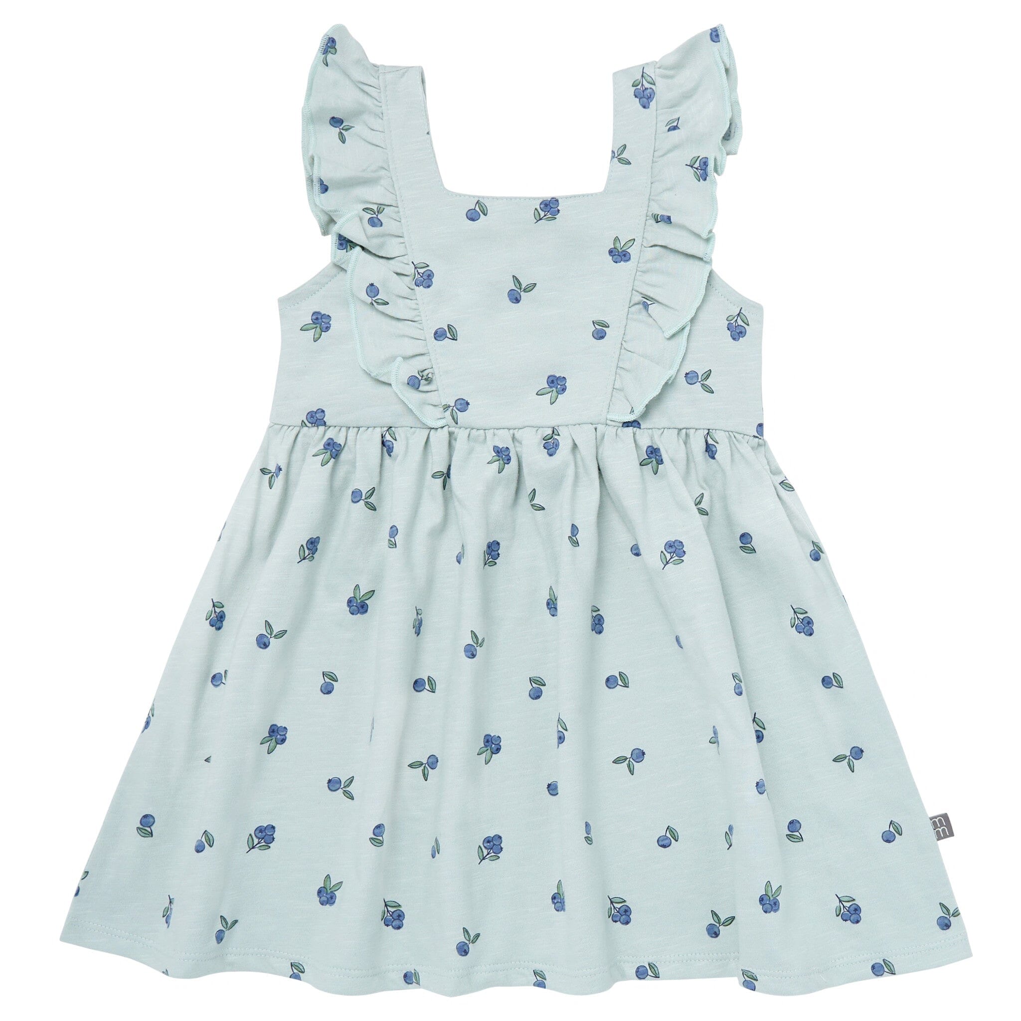 Infant & Toddler Girls Blueberries Bow Back Dress