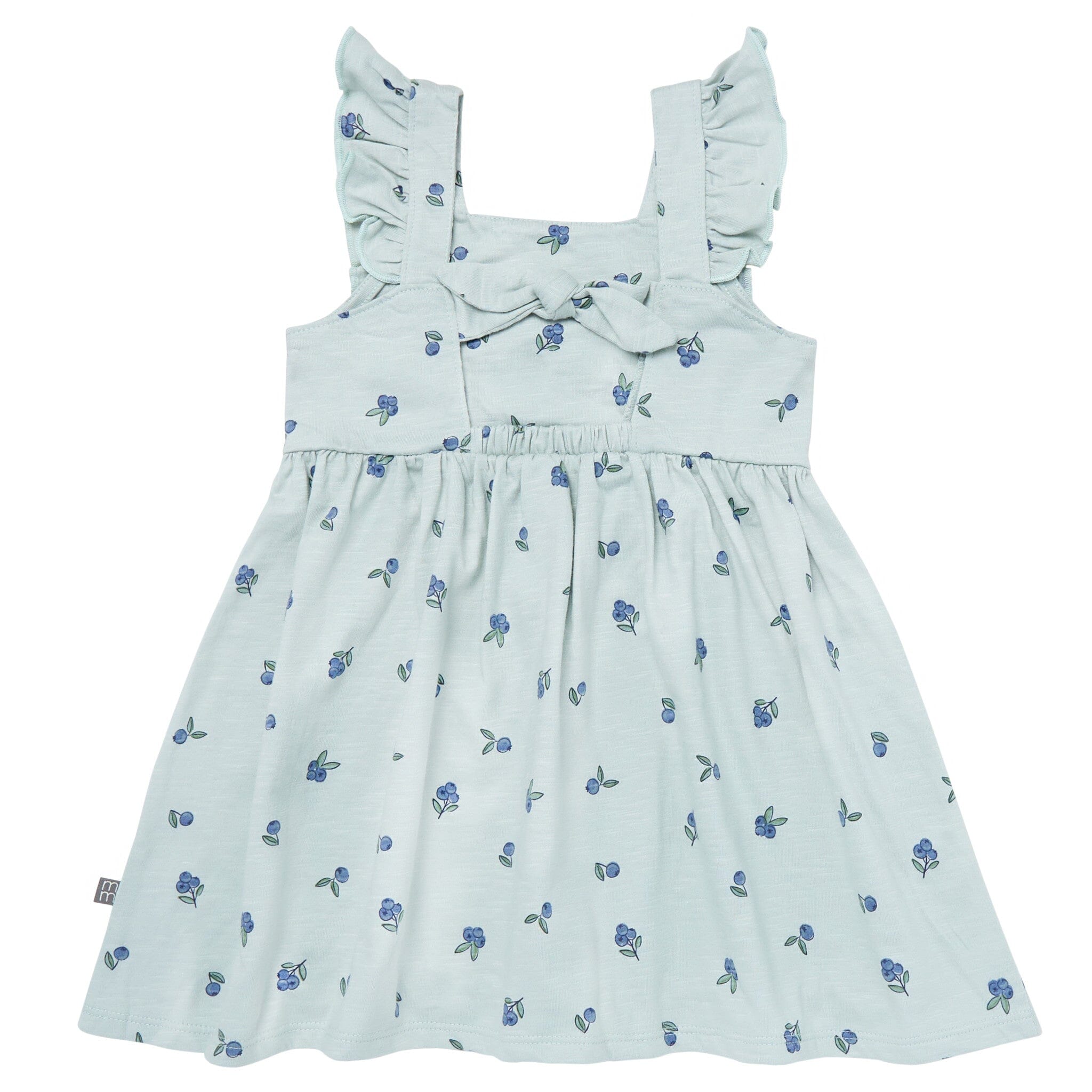 Infant & Toddler Girls Blueberries Bow Back Dress - Image 4